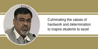 Culminating the values of hardwork and determination to inspire students to excel